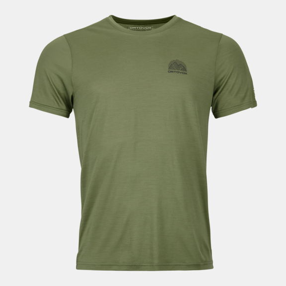 ORTOVOX 120 COOL TEC MTN STRIPE TS M | T-Shirts | ORTOVOX